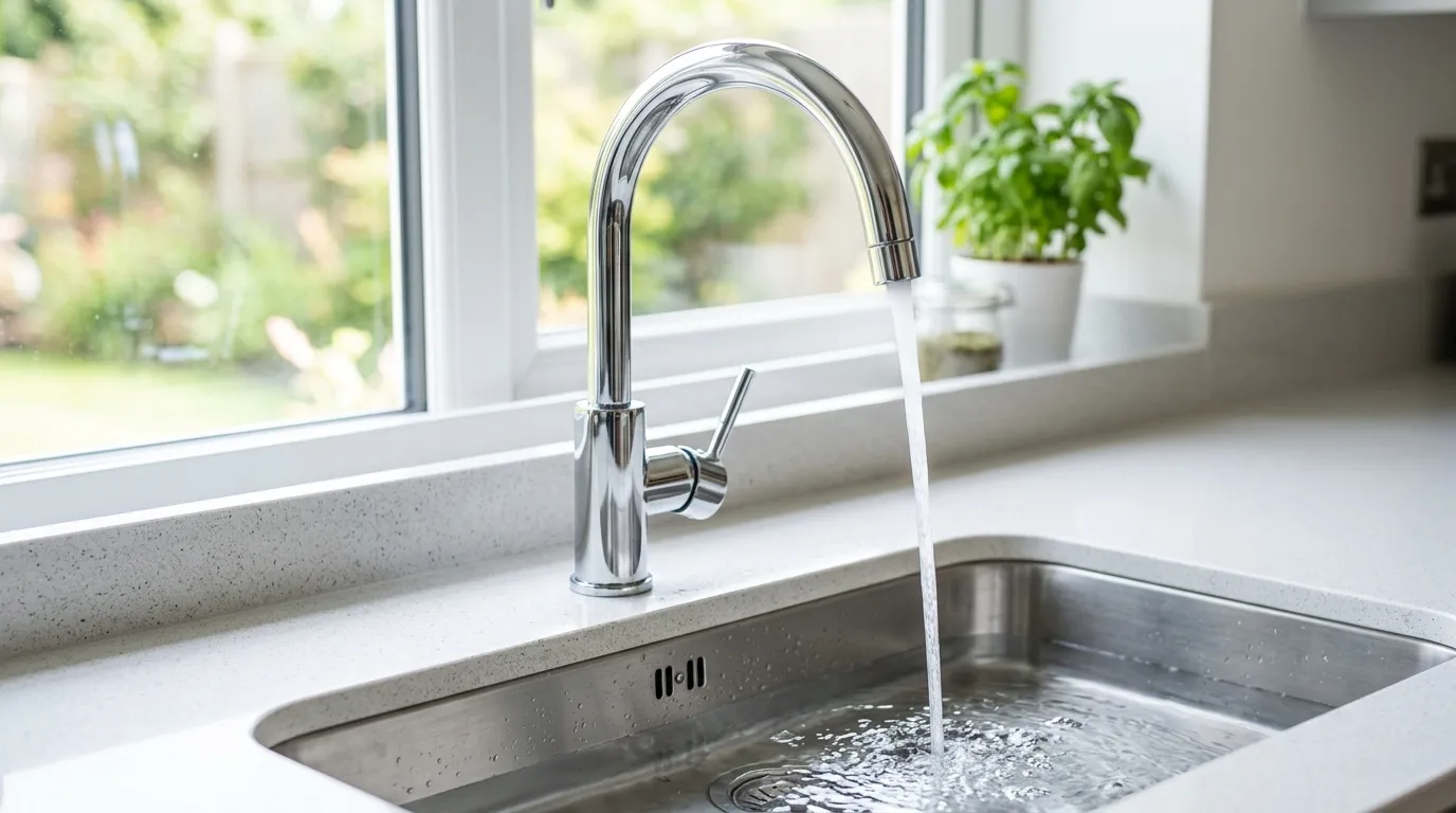 Local Plumbing Master Pros same day plumber fixing a faucet in Kyle, SD